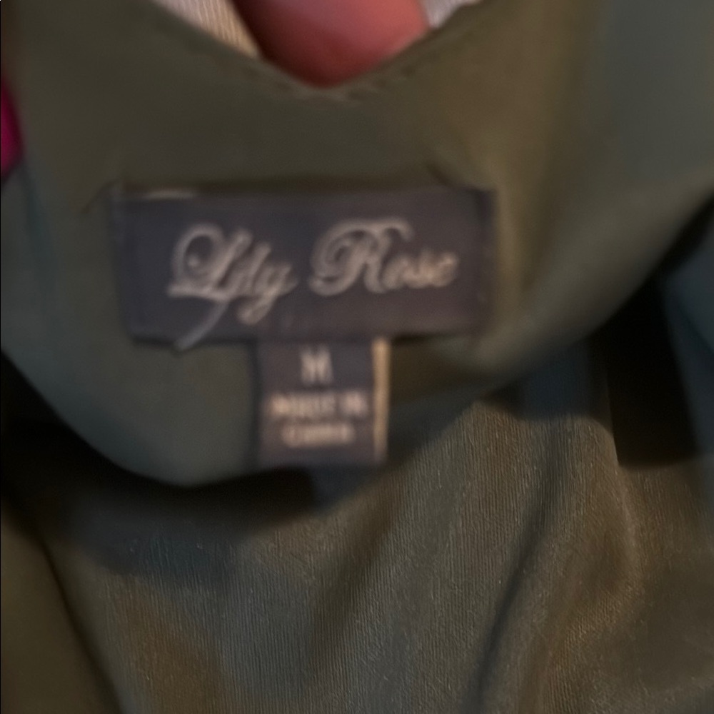 Lily Rose Green Dress
